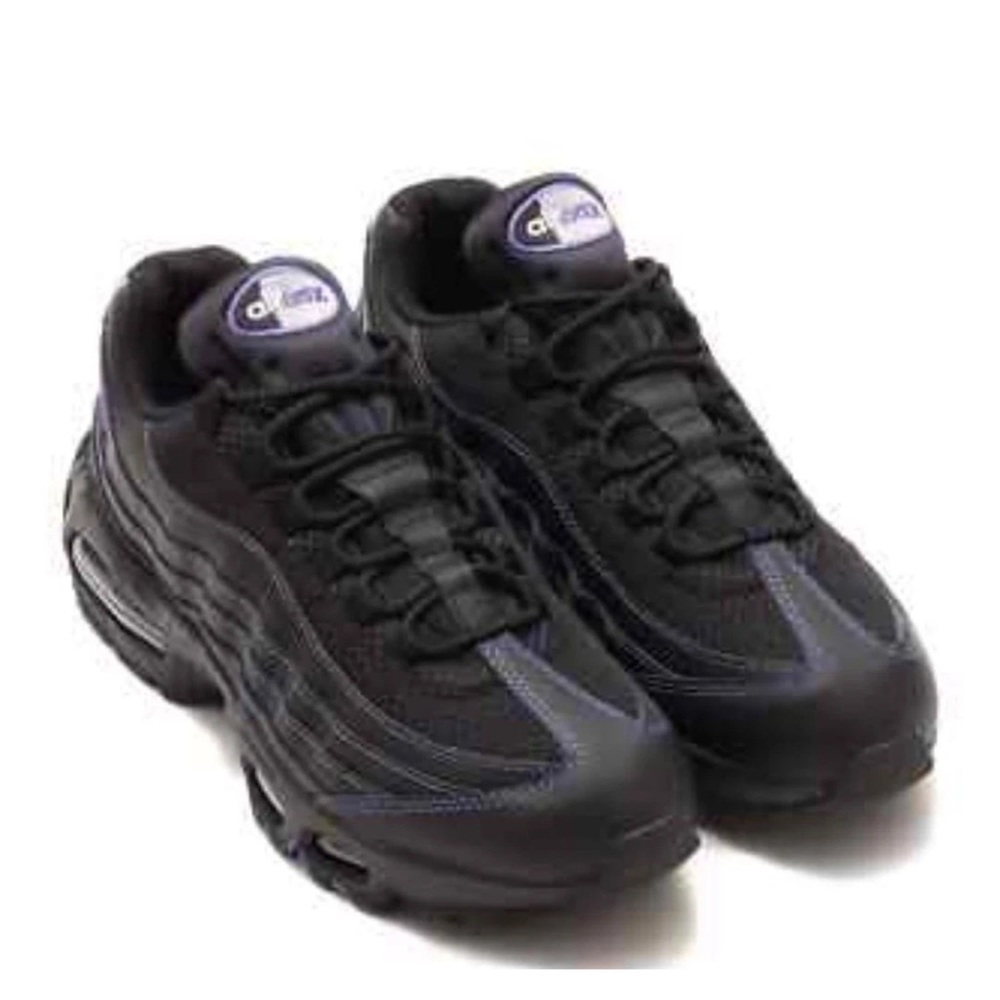 Nike Air Max 95 OG Shoes Black Persian Violet Purple Men's Size 7